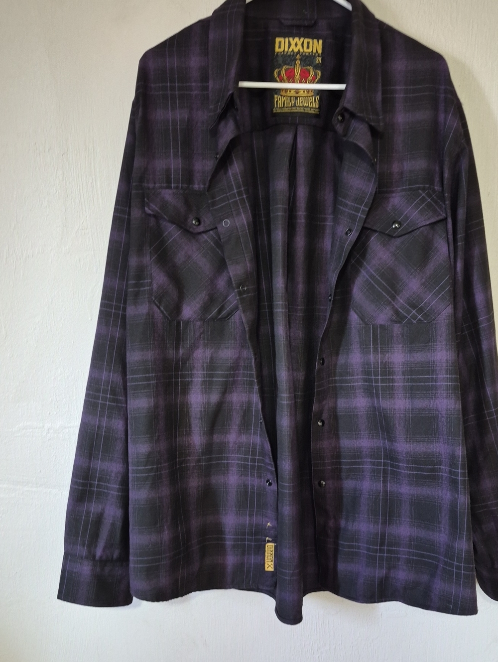 Mens DIXXON Flannel Family Jewels Size 2XL